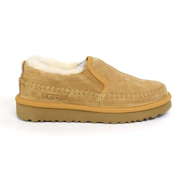Neumel Stitch Slip-On Chestnut