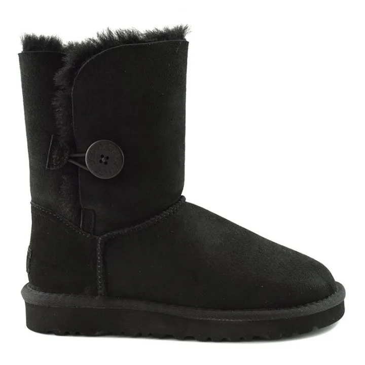 Женские угги Ugg Bailey Button II Black