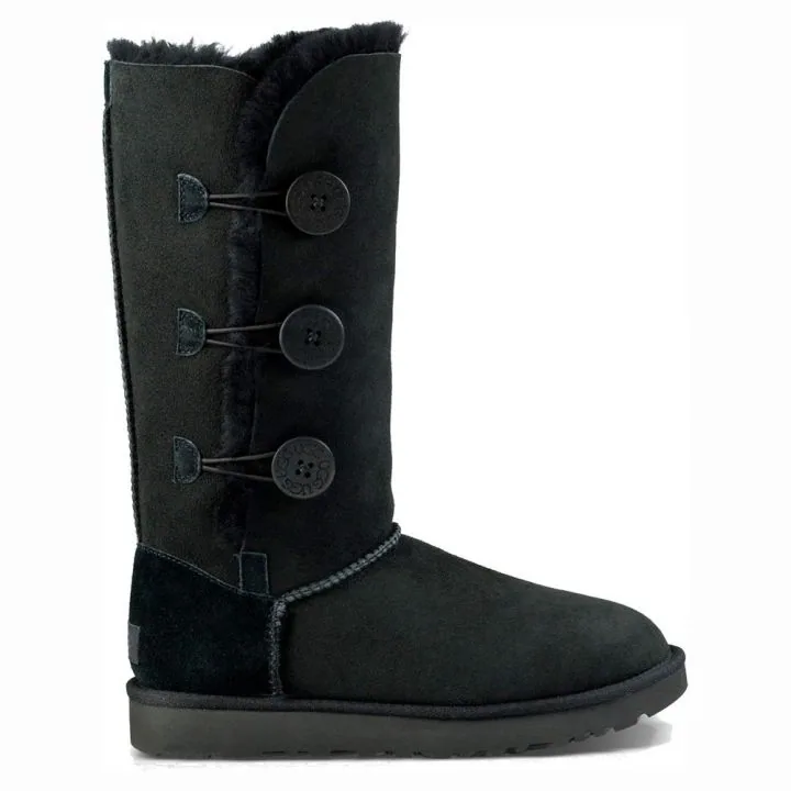 Женские угги Ugg Bailey Button Triplet II Black