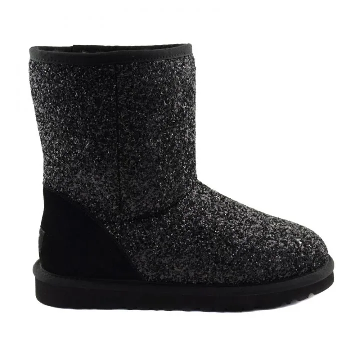 Женские угги Ugg Classic Short Star Dust Black