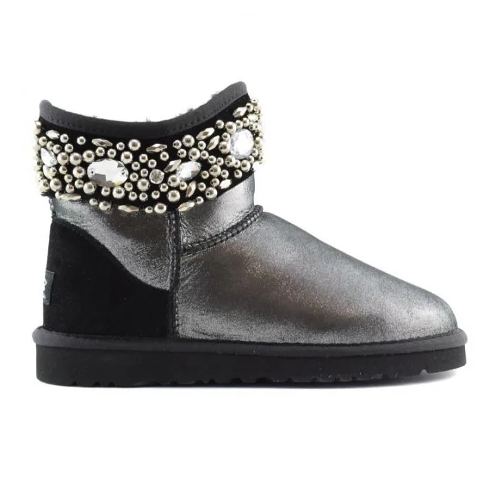 Женские угги Ugg Jeweled Glitter Black