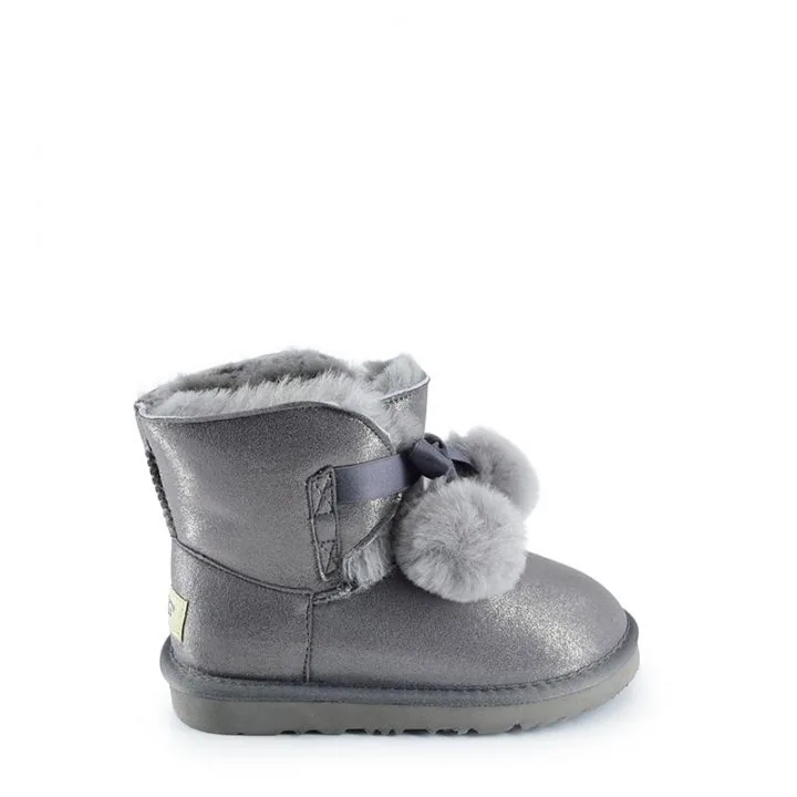 Детские угги Ugg Kid's Gita Metallic Silver