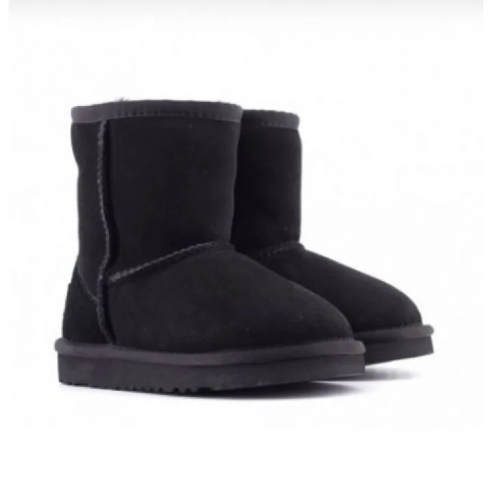 Детские угги Ugg Kids Classic Short II Black