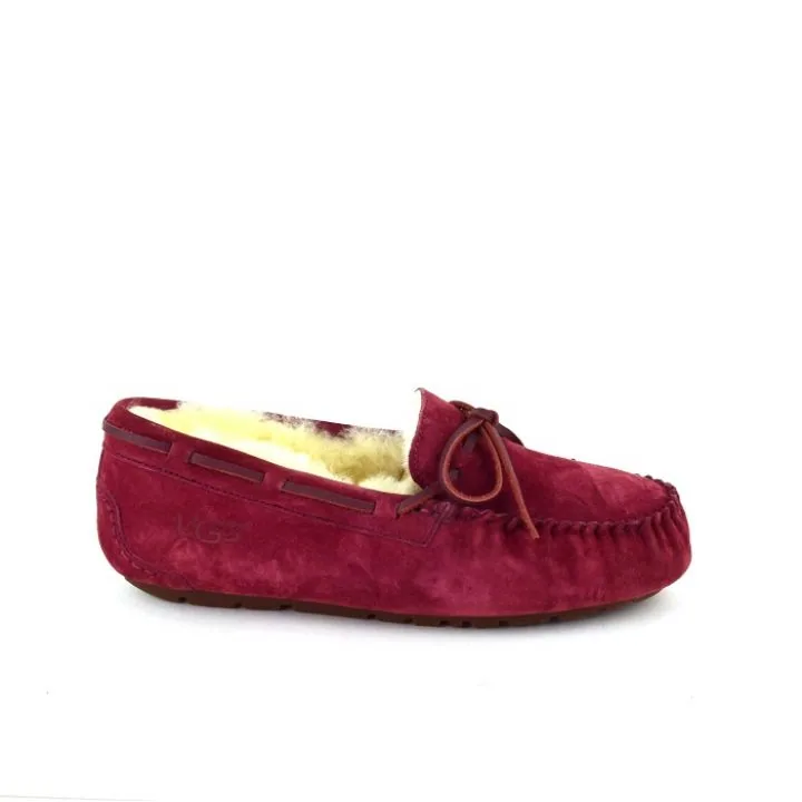 Женские мокасины Ugg Women's Dakota Red Wine