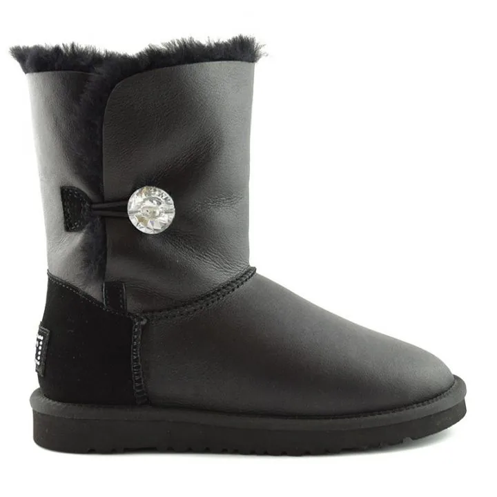 Женские угги Ugg Womens Bling Metall Black