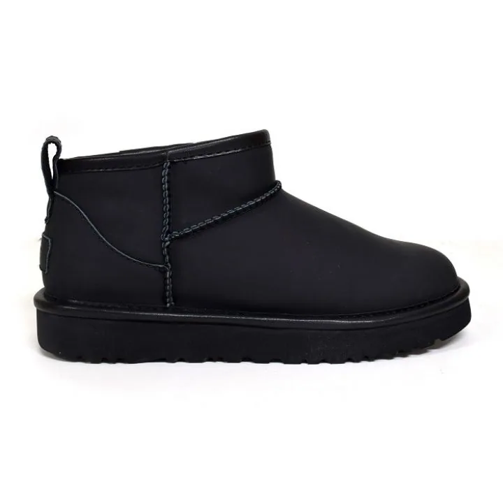 Women's Classic Ultra Mini Leather Black